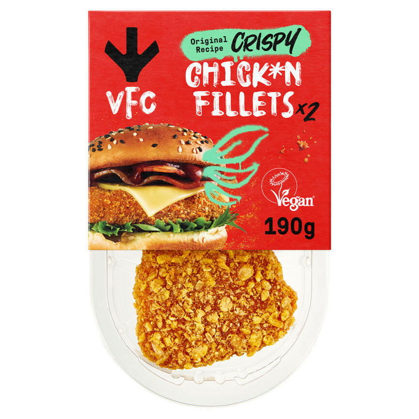 VFC 2 Crispy Chick*n Fillets 190g GOODS ASDA