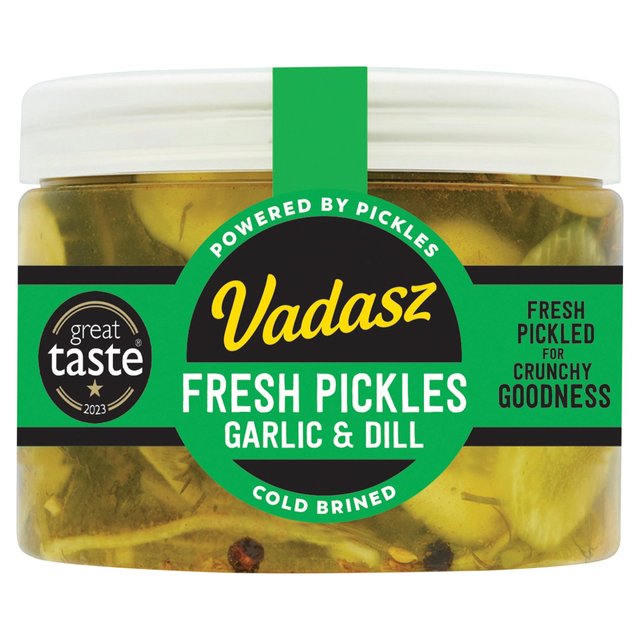 Vadasz Fresh Pickles Garlic and Dill 400g GOODS M&S