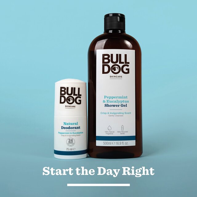 Bulldog Peppermint & Eucalyptus Natural Roll-On Deodorant - McGrocer
