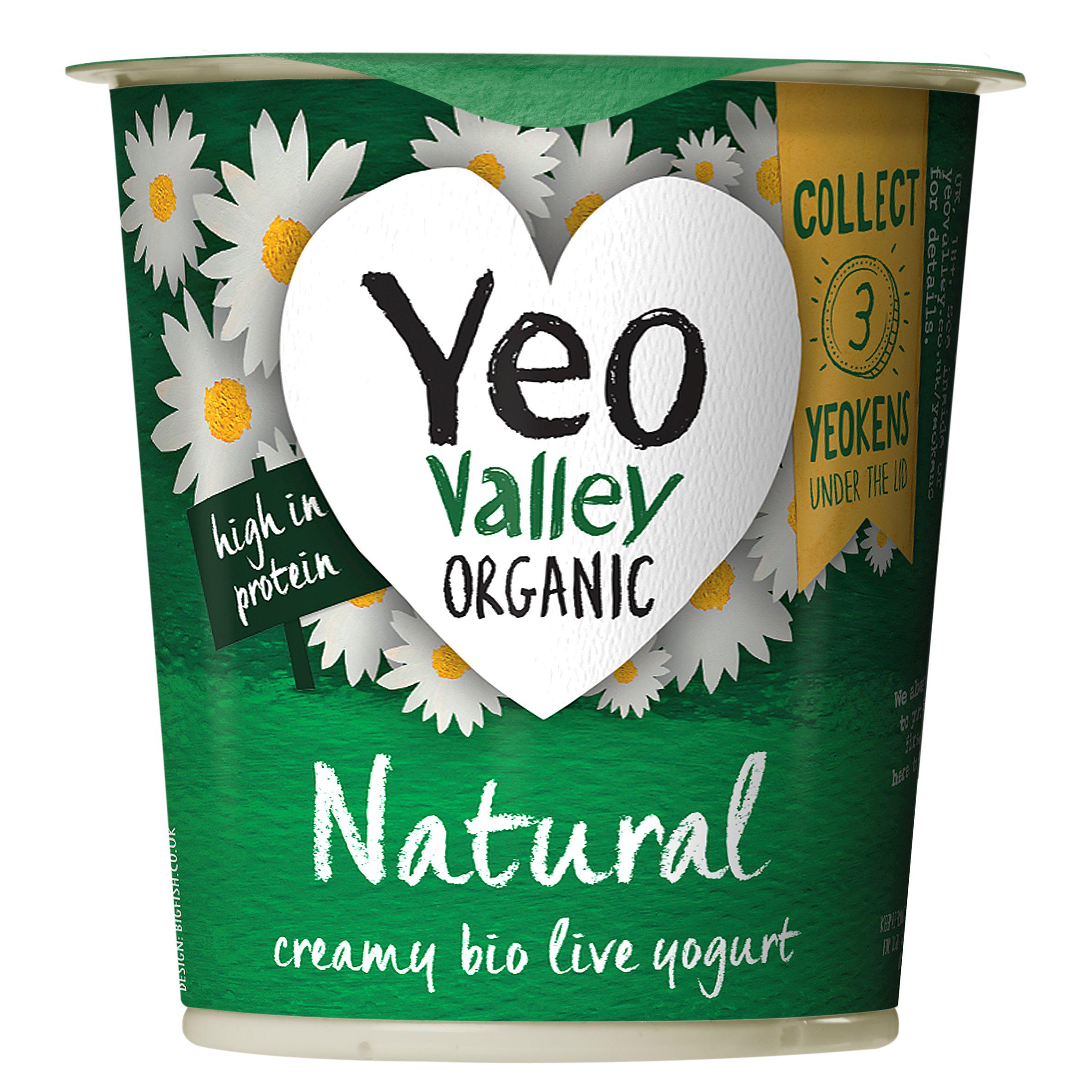 Yeo Valley Organic Natural Yogurt 150g GOODS Sainsburys