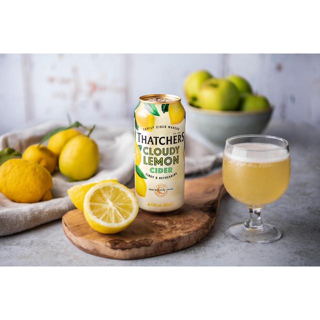 Thatchers Cloudy Lemon Cider 4 x 440ml GOODS M&S