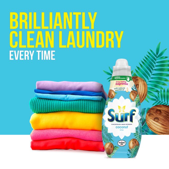 Surf Coconut Bliss Concentrated Liquid Laundry Detergent 24 Washes 648ml GOODS M&S