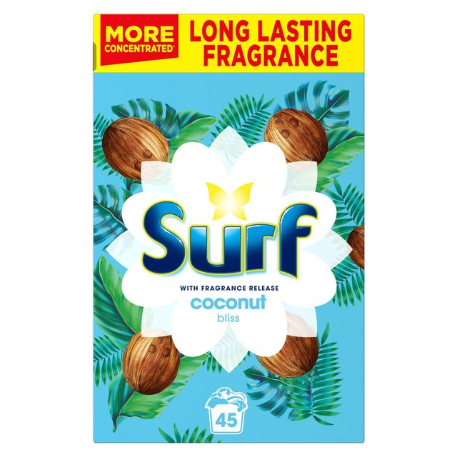 Surf Coconut Bliss Laundry Powder 45 washes   2.25kg GOODS M&S