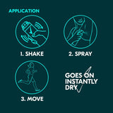 Sure Antiperspirant Deo Aerosol Nonstop Inv B&W 150ml GOODS Superdrug