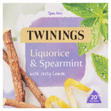 Twinings Liquorice & Spearmint Herbal Tea 20 per pack GOODS M&S