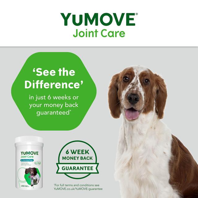 YuMove Working Dog Joint Supplement 480 per pack GOODS M&S