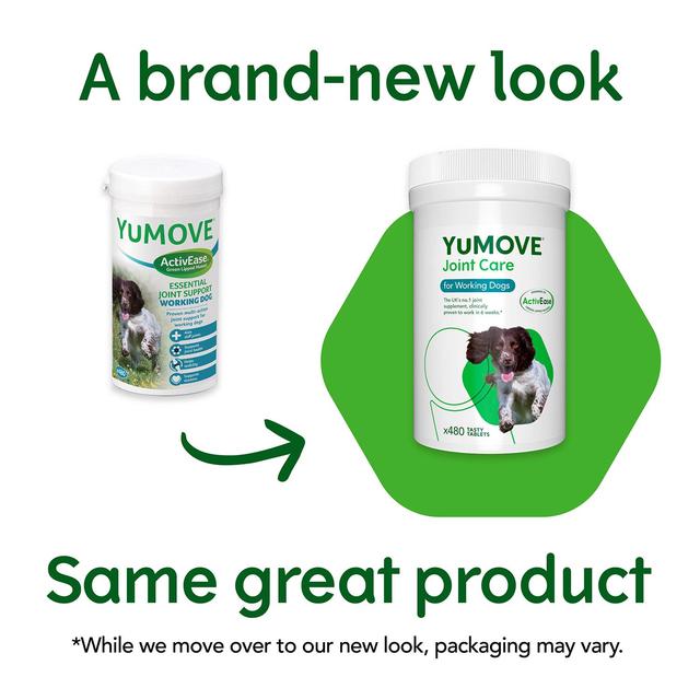 YuMove Working Dog Joint Supplement 480 per pack GOODS M&S