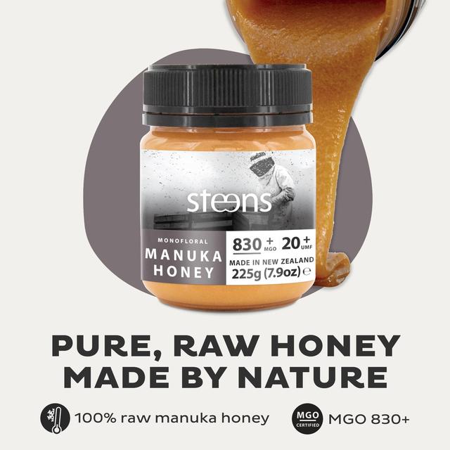 Steens MGO 830 UMF20 Manuka Honey 225g GOODS M&S
