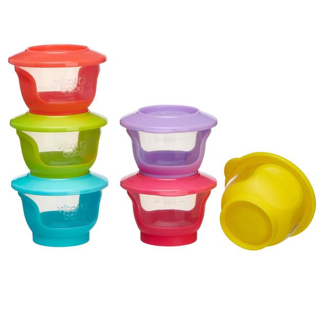 Vital Baby Store & Wean Pots 6 x 60ml GOODS M&S