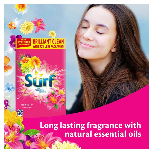 Surf Washing Powder Tropical Lily & Ylang-Ylang 45 Wash   2.25kg GOODS M&S