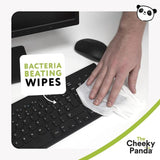 The Cheeky Panda 100% Bamboo Antibacterial Multi Surface Wipes 90 per pack GOODS M&S