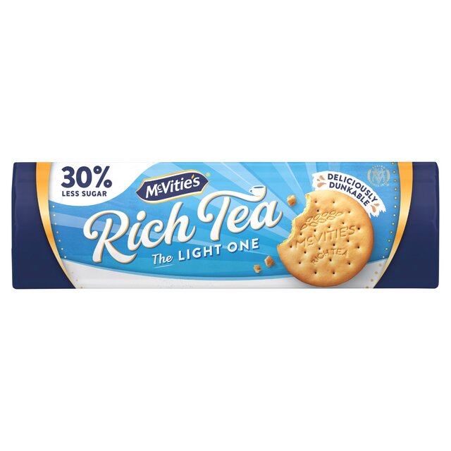 McVitie's Rich Tea The Light One Biscuits 300g - McGrocer