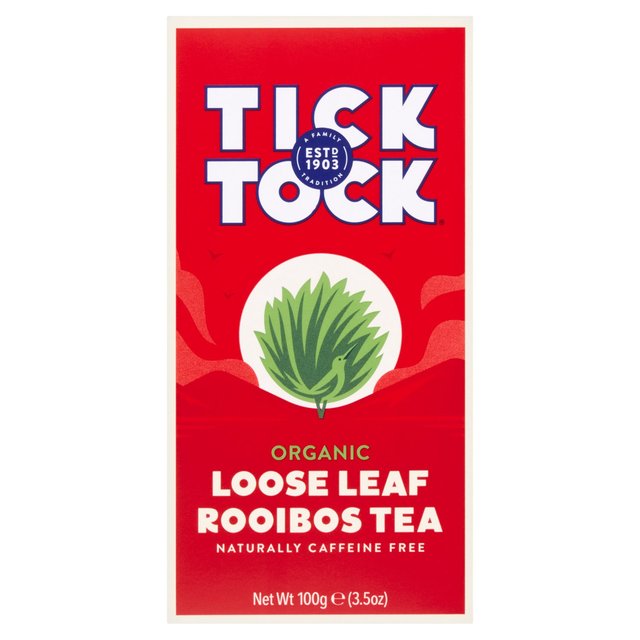Tick Tock Organic Rooibos Loose Leaf Tea 100g GOODS M&S