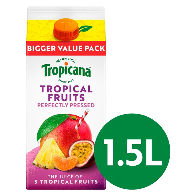 Tropicana Pure Tropical Fruit Juice 1.5L GOODS M&S