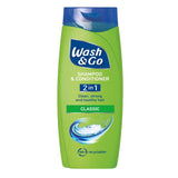 Wash & Go Shampoo 2 in 1 Classic 400ml GOODS M&S