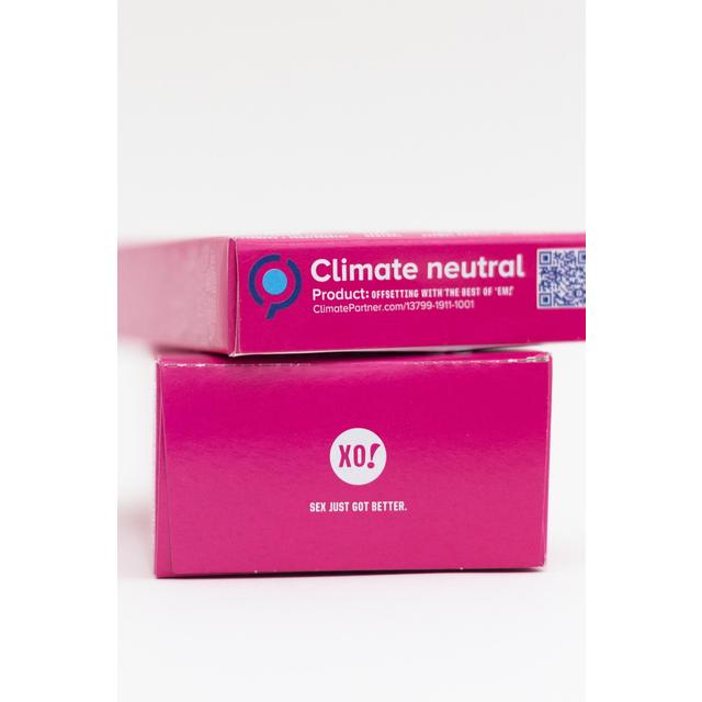 XO! Hi-Sensation 'Righteous Rubber' Ribbed + Dotted Condoms 6 per pack GOODS M&S