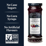 St Dalfour - Cranberry with Blueberry   284g GOODS M&S