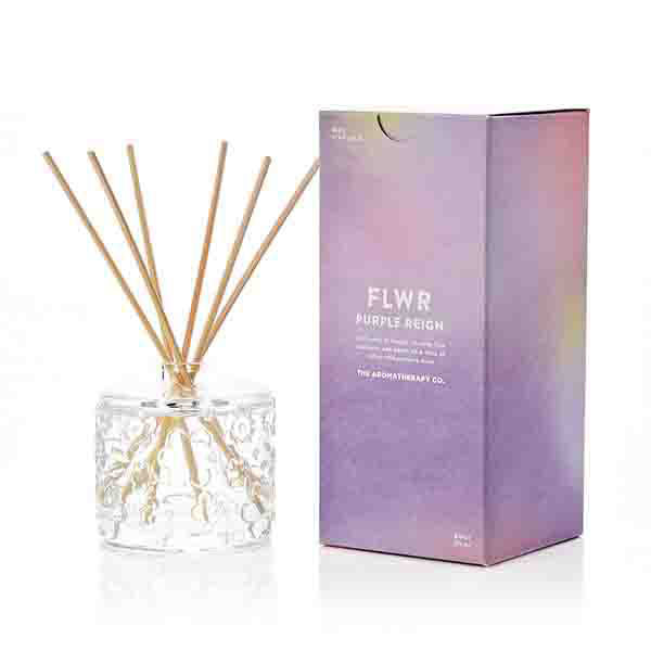The Aromatherapy Co 90ml FLWR Diffuser Purple Reign GOODS Superdrug