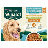Winalot Meaty Chunks Puppy Mixed in Gravy Wet Dog Food 12 x 100g GOODS M&S