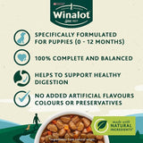 Winalot Meaty Chunks Puppy Mixed in Gravy Wet Dog Food 12 x 100g GOODS M&S