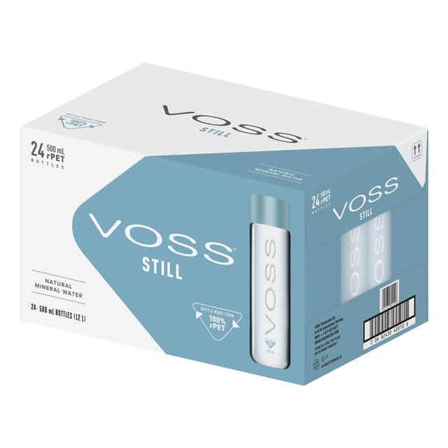 VOSS Still Artesian Water rPET Bottle 24 x 500ml GOODS M&S