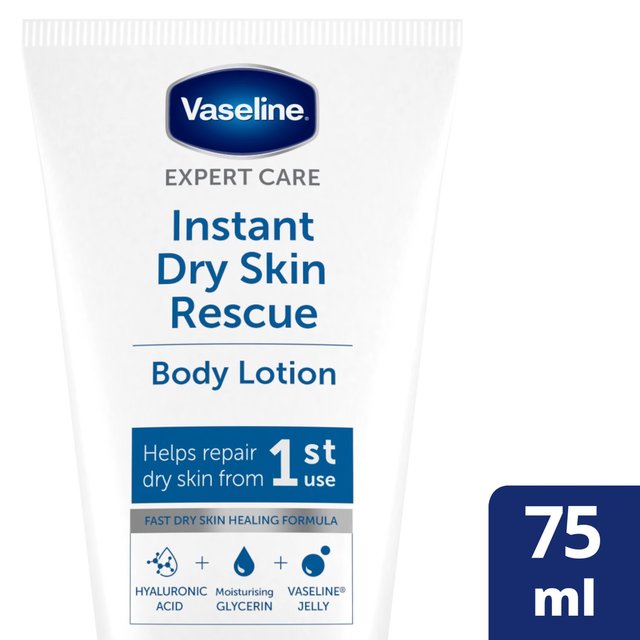 Vaseline Expert Care Instant Dry Skin Rescue Body Lotion 75ml GOODS M&S