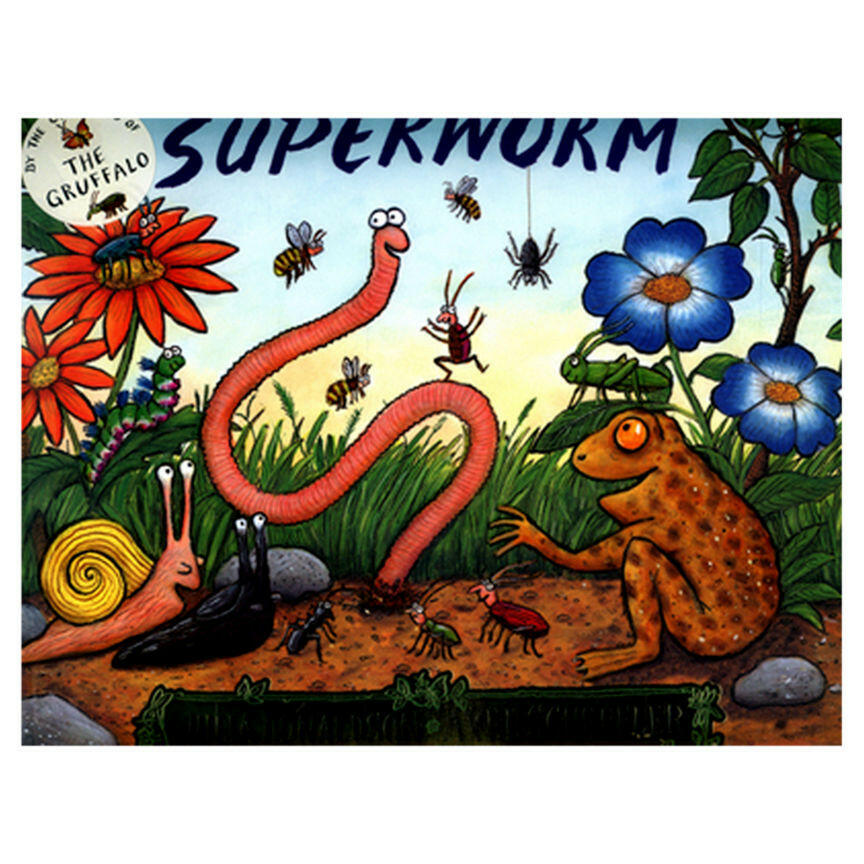 Superworm by Julia Donaldson Books ASDA