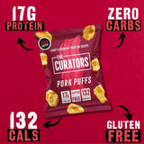 The Curators Smoky Bacon Pork Puffs 25g GOODS M&S