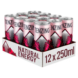 TENZING Natural Energy Raspberry & Yuzu Case 12 x 250ml GOODS M&S
