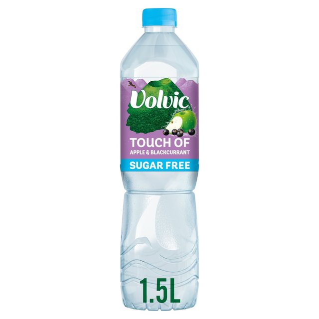 Volvic Touch of Fruit Sugar Free Apple & Blackcurrant 1.5L GOODS M&S