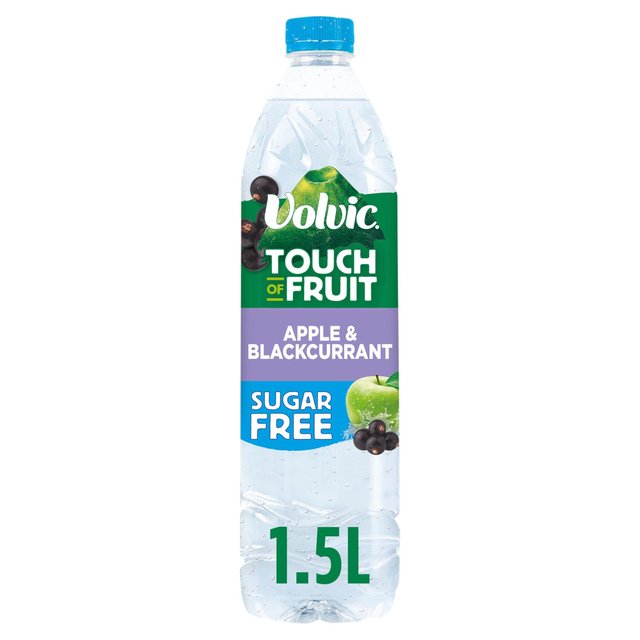 Volvic Touch of Fruit Sugar Free Apple & Blackcurrant 1.5L GOODS M&S