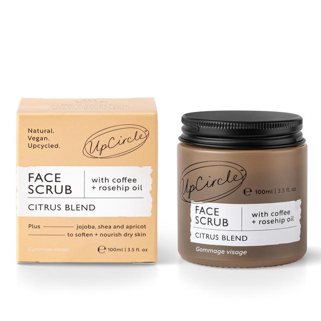 UpCircle Face Scrub Citrus with Coffee + Rosehip Oil 100ml GOODS M&S