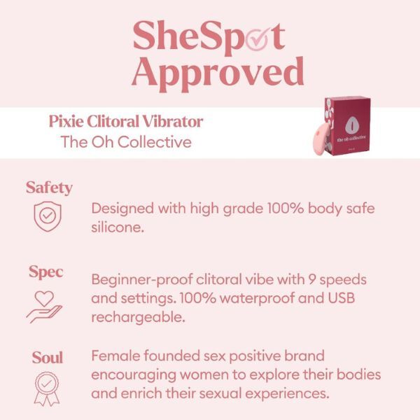 The Oh Collective Pixie Clitoral Vibrator GOODS Superdrug