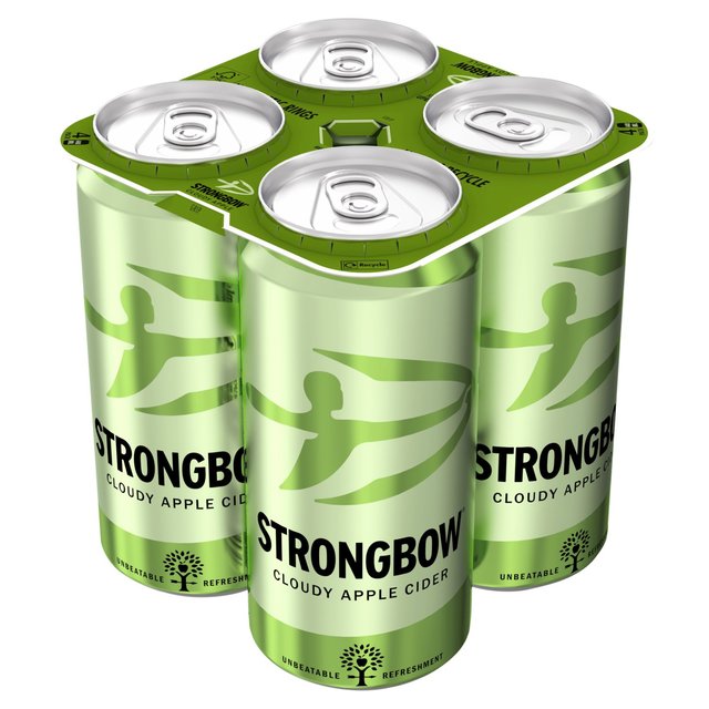 Strongbow Cloudy Apple Cider 4 x 440ml GOODS M&S
