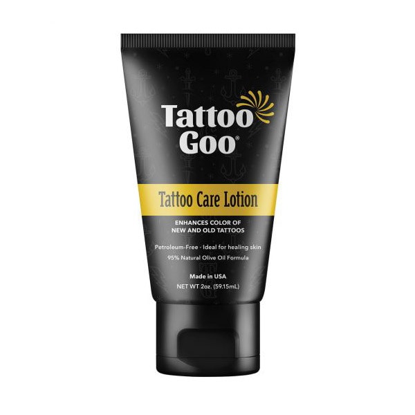Tattoo Goo ® Lotion and Healix Gold and Panthenol 2oz GOODS Superdrug