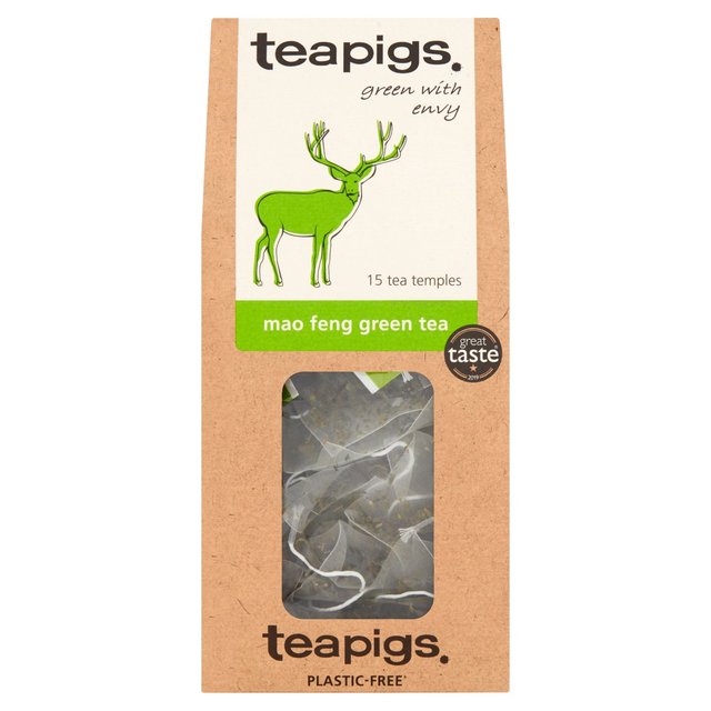 Teapigs Mao Feng Green Tea Bags 15 per pack GOODS M&S