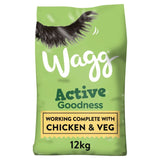Wagg Active Goodness Chicken & Veg Dry Dog Food   12kg GOODS M&S