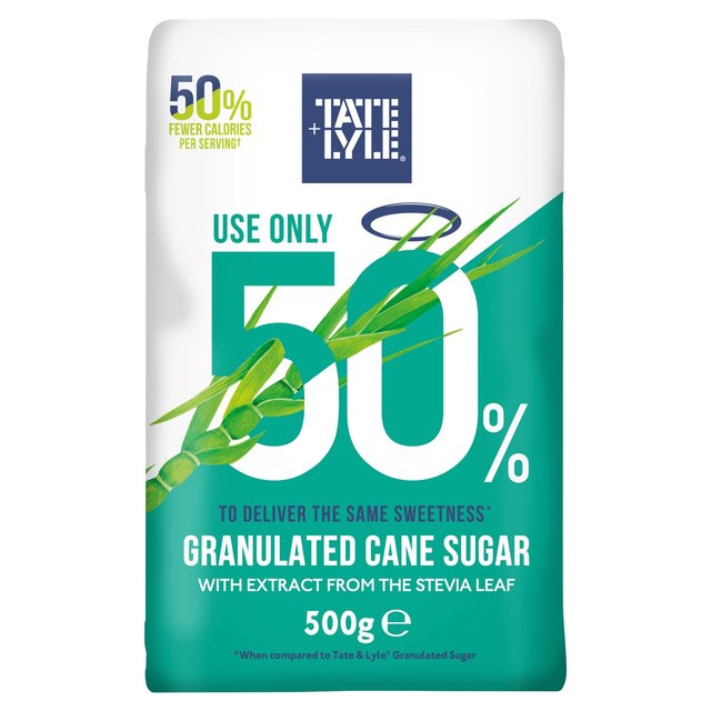 Tate & Lyle White Sugar with Stevia 500g GOODS M&S