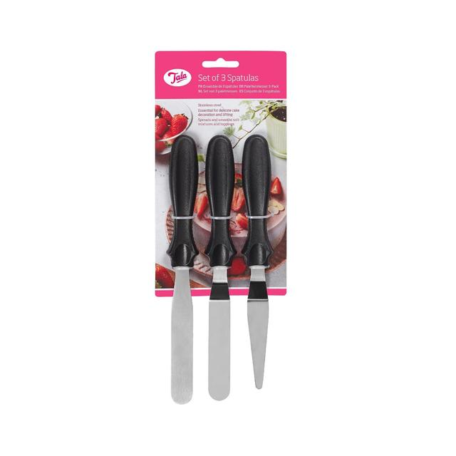 Tala 3 Icing Spatulas 3 per pack GOODS M&S
