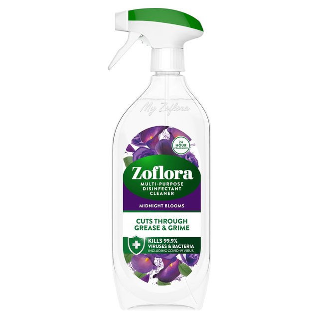 Zoflora Midnight Blooms Disinfectant Trigger Spray   800ml GOODS M&S