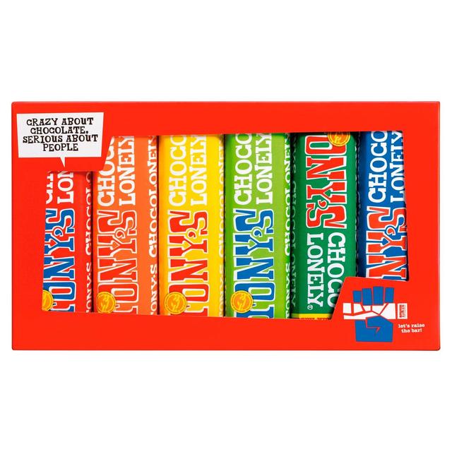 Tony's Chocolonely Rainbow Tasting Pack Fairtrade 288g GOODS M&S