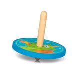 Wooden Unicorn and Dragon Spinning Top GOODS M&S