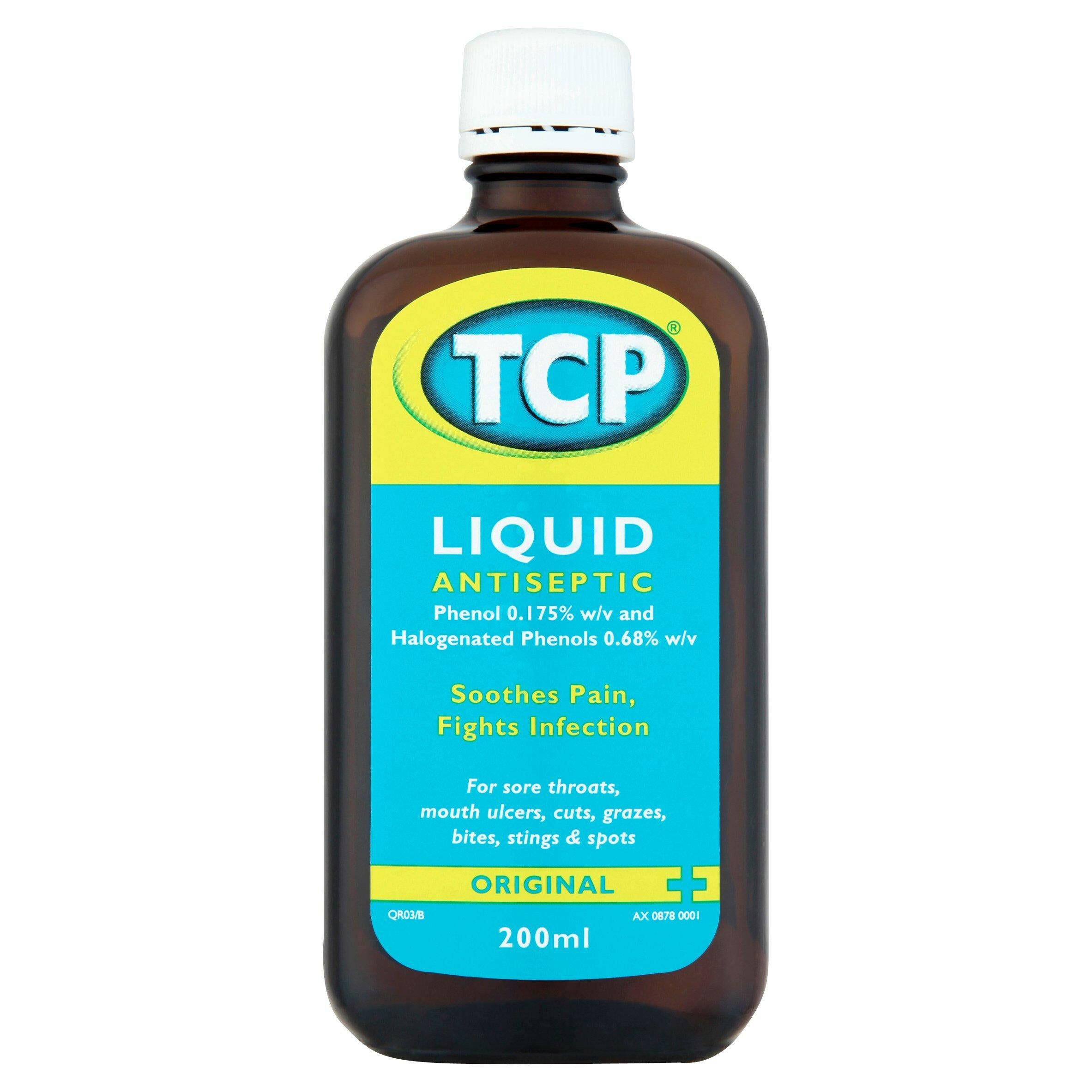 TCP Antiseptic Liquid 200ml first aid Sainsburys