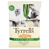 Tyrrells Lentil Sharing Crisps Sour Cream & Onion 80g GOODS M&S