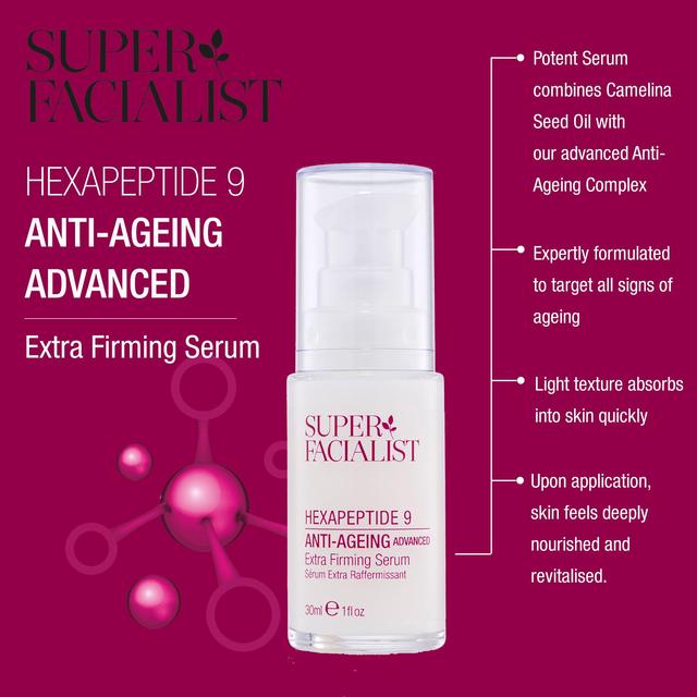 Super Facialist Hexapeptide-9 Anti-Ageing Advanced Extra Firming Serum 30ml GOODS M&S
