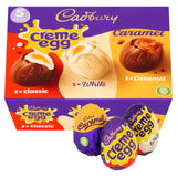 Cadbury Chocolate Mixed White Creme Egg Caramel & Creme Egg 200g