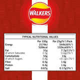 Walkers Less Salt Lightly Salted Multipack Crisps 6 per pack GOODS M&S
