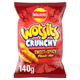Walkers Wotsits Crunchy Sweet & Spicy Flamin' Hot Sharing Bag Snacks 140g GOODS M&S
