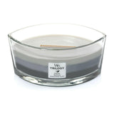 Woodwick Ellipse Candle Trilogy Warm Woods 453g GOODS Boots