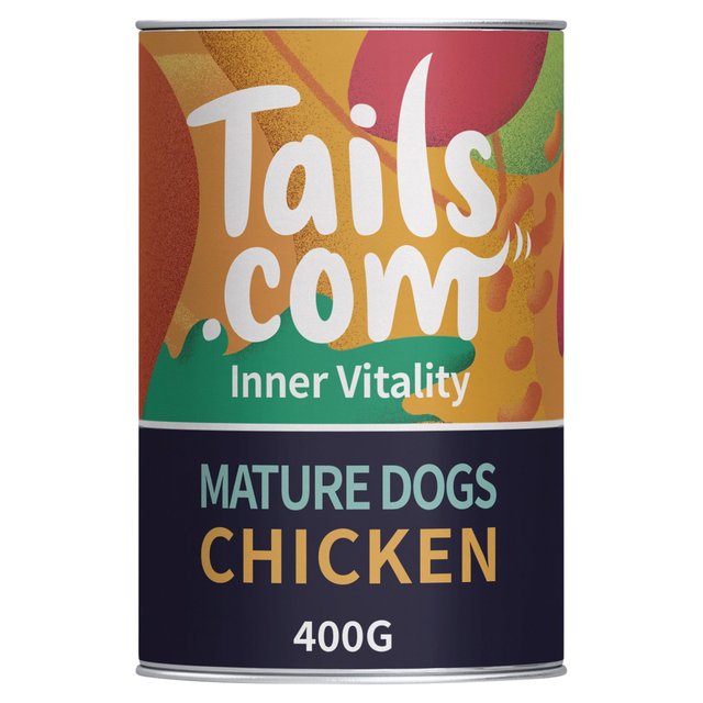 Tails.com Inner Vitality Mature Dog Wet Food Chicken 400g GOODS M&S